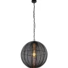 Cheap Straluma Light and Living hanglamp Amarah rond mat zwart