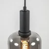 light_and_living_hanglamp_2.webp Discount Straluma Light and Living hanglamp Lekar zwart met smoke glas klein