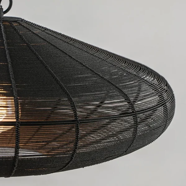 light_and_living_hanglamp_2-3.webp Shop Straluma Light and Living hanglamp Bahoto mat zwart 51 cm
