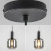 light_and_living_hanglamp_3.webp Discount Straluma Light and Living hanglamp Lekar zwart met smoke glas klein