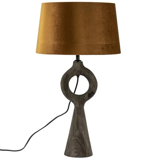 light_and_living_lampvoet_3-2.webp Store Straluma Light and Living lampvoet Sabuli donker bruin hout
