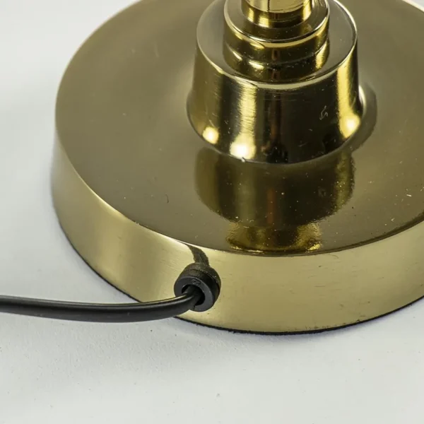 Online Straluma Light and Living lampvoet Kaliro glimmend goud