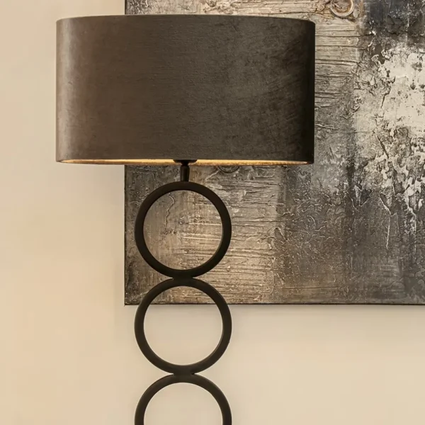 Hot Straluma Light and Living Lampvoet Stelios mat zwart