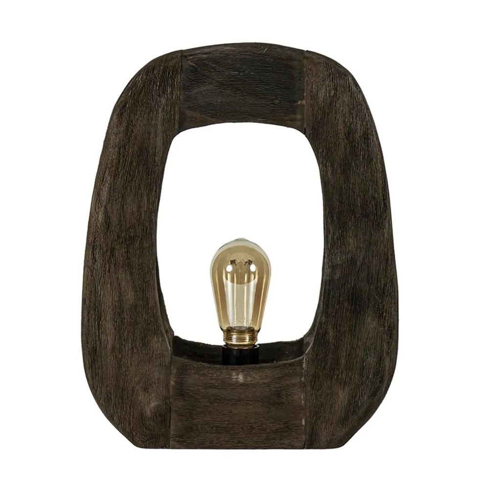 light_and_living_tafellam_0-10.webp Outlet Straluma Light and Living tafellamp Kelafo hout chocolade bruin