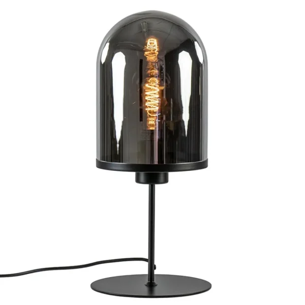 light_and_living_tafellam_1-3.webp New Straluma Light and Living tafellamp Maverick zwart met smoke glas