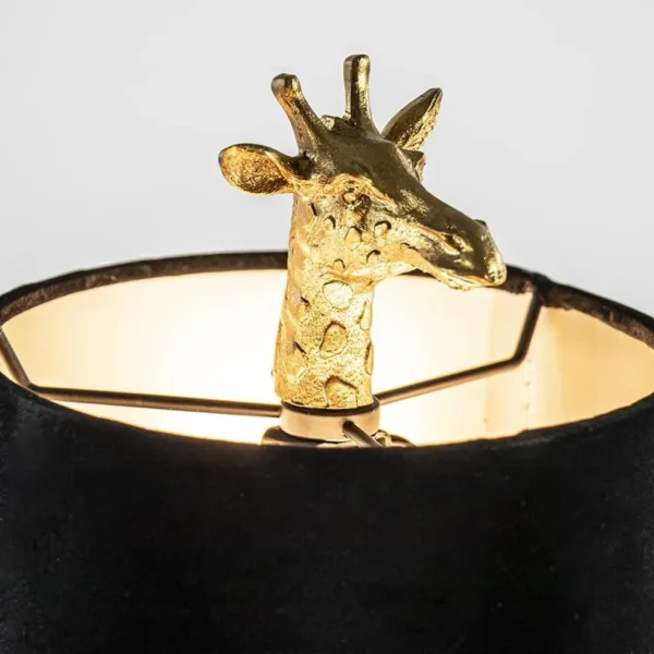 light_and_living_tafellam_2-1.webp Fashion Straluma Light and Living tafellamp Giraffe klein antiek brons/velvet zwart