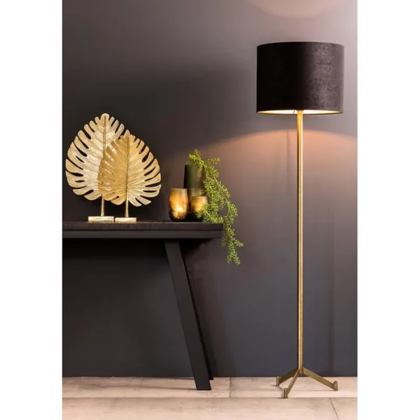 light_and_living_vloerlam_4-1.webp Best Sale Straluma Light and Living vloerlamp Dennis brons excl. kap