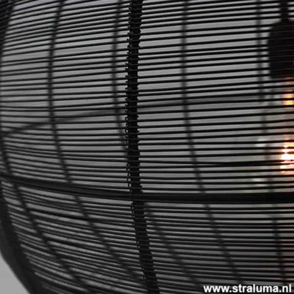 Discount Straluma Light Living hanglamp Adrienne XL zwart