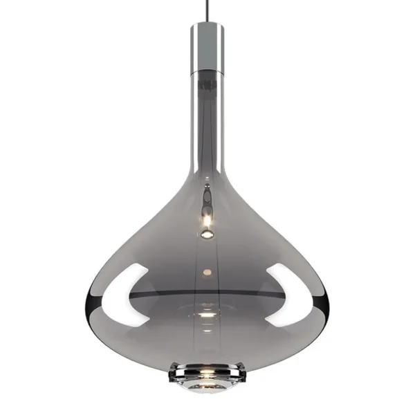 Clearance Straluma Luxe design hanglamp Sky-Fall chroom glas inclusief LED