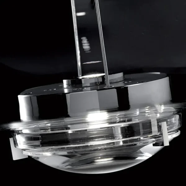 Clearance Straluma Luxe design hanglamp Sky-Fall chroom glas inclusief LED