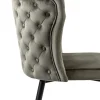 Best Straluma Luxe eetkamerstoel taupe met zwarte poot