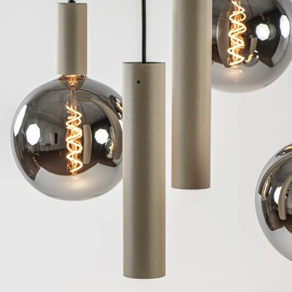 luxe_hanglamp_lichts_rond_2.webp Store Straluma Luxe hanglamp 5-lichts rond quartz