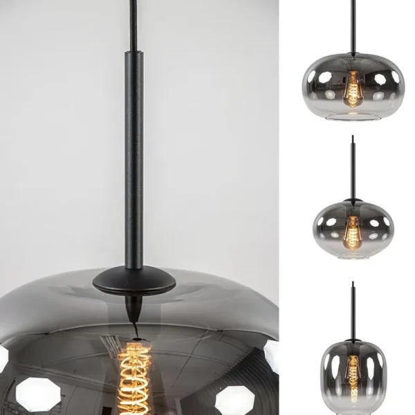 luxe_lichts_hanglamp_rond_2.webp Cheap Straluma Luxe 3-lichts hanglamp rond met smoke glazen kappen