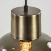 Cheap Straluma Luxe 7-lichts videlamp zwart/brons met smoke glas