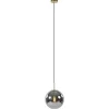 Cheap Straluma Luxe Light and Living hanglamp Medina brons met smoke glas