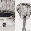 Sale Straluma Luxe ronde hanglamp kristal met chroom