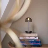 Outlet Straluma Luxe tafellamp op batterij dimbaar titanium/smoke