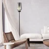 luxe_vloerlamp_zwart_marm_4.webp Outlet Straluma Luxe vloerlamp zwart marmer met smoke glazen kap