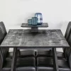 Clearance Straluma Mango houten eettafel 140x80 cm zwart