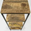 Fashion Straluma Mango houten kastje 35x35x100 cm