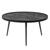 Discount Straluma Mango houten koffietafel set van 2 zwart
