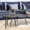 Discount Straluma Mango houten koffietafel set van 2 zwart