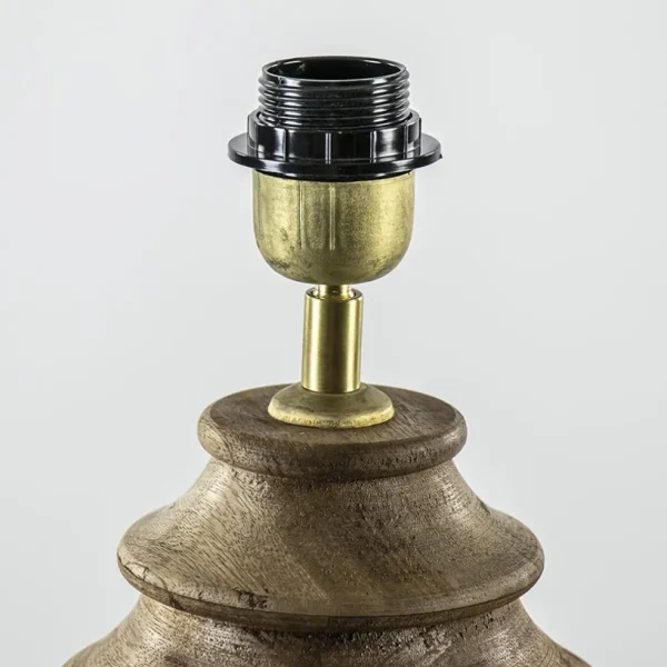 massief_houten_lampvoet_m_2.webp New Straluma Massief houten lampvoet Milazzo met bronzen fitting