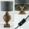 massief_houten_lampvoet_m_3.webp New Straluma Massief houten lampvoet Milazzo met bronzen fitting