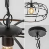 Clearance Straluma Mat zwart metalen hanglamp Imelda Light and Living