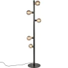 mat_zwart_metalen_vloerla_1.webp Online Straluma Mat zwart metalen vloerlamp met E27 fittingen