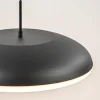 Fashion Straluma Mat zwarte hanglamp koepel met witte kap