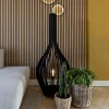 mat_zwarte_houten_vloerla_4.webp Cheap Straluma Mat zwarte houten vloerlamp kegel groot