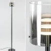 mat_zwarte_led_vloerlamp__1.webp Shop Straluma Mat zwarte LED vloerlamp met glazen kap helder/titanium