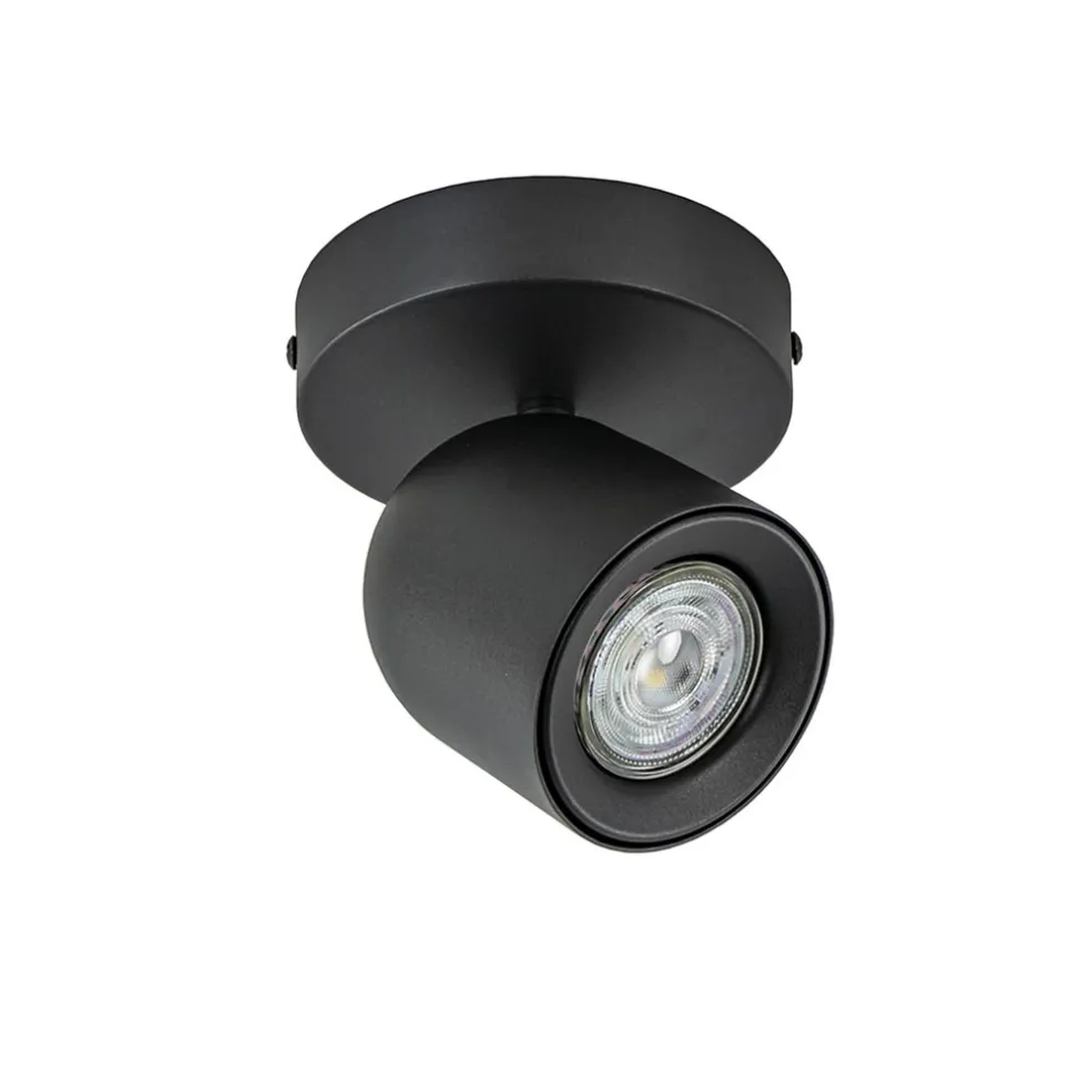 mat_zwarte_opbouwspot_lic_0.webp Discount Straluma Mat zwarte opbouwspot 1-lichts verstelbaar
