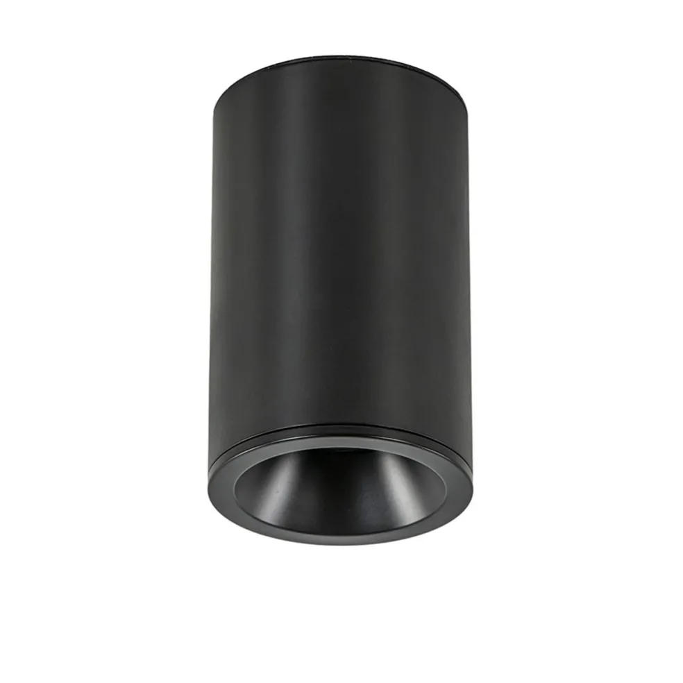 mat_zwarte_opbouwspot_ron_0.webp Sale Straluma Mat zwarte opbouwspot rond IP54 badkamer/buiten