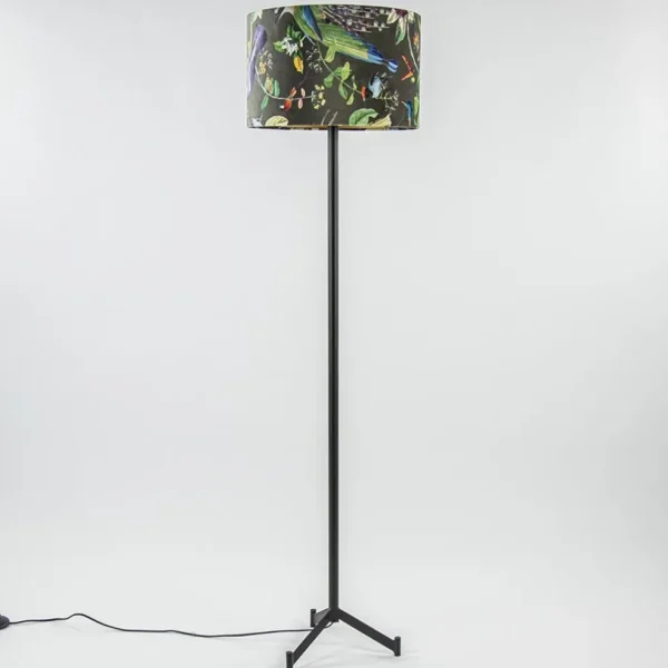 mat_zwarte_vloerlamp_denn_3.webp Outlet Straluma Mat zwarte vloerlamp Dennis Light & Living