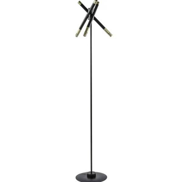 mat_zwarte_vloerlamp_g_me_0.webp Hot Straluma Mat zwarte vloerlamp G9 met gouden accenten