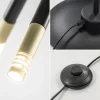 mat_zwarte_vloerlamp_g_me_3.webp Hot Straluma Mat zwarte vloerlamp G9 met gouden accenten