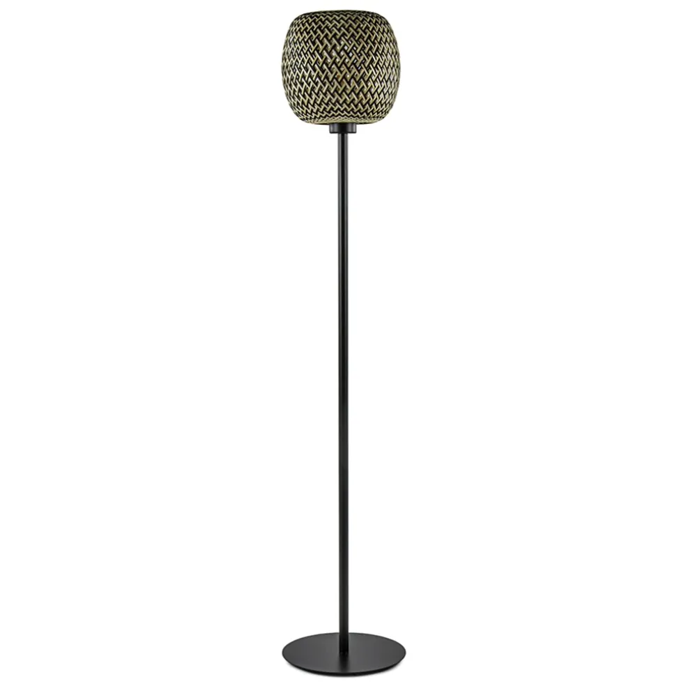 mat_zwarte_vloerlamp_met__0-5.webp Best Straluma Mat zwarte vloerlamp met bamboe kap