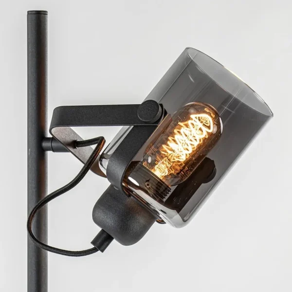 mat_zwarte_vloerlamp_met__2-1.webp Clearance Straluma Mat zwarte vloerlamp met smoke/titanium glas