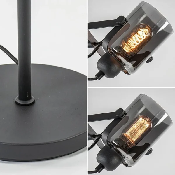 mat_zwarte_vloerlamp_met__3-1.webp Clearance Straluma Mat zwarte vloerlamp met smoke/titanium glas