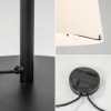 mat_zwarte_vloerlamp_met__3-2.webp Cheap Straluma Mat zwarte vloerlamp met opaal glazen kap