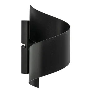 mat_zwarte_wandlamp_krul__0.webp Sale Straluma Mat zwarte wandlamp krul G9