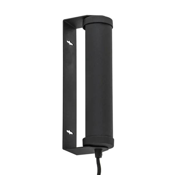 mat_zwarte_wandlamp_met_s_0-1.webp Clearance Straluma Mat zwarte wandlamp met snoer