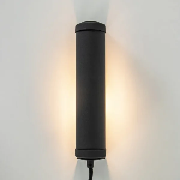 mat_zwarte_wandlamp_met_s_3-1.webp Clearance Straluma Mat zwarte wandlamp met snoer