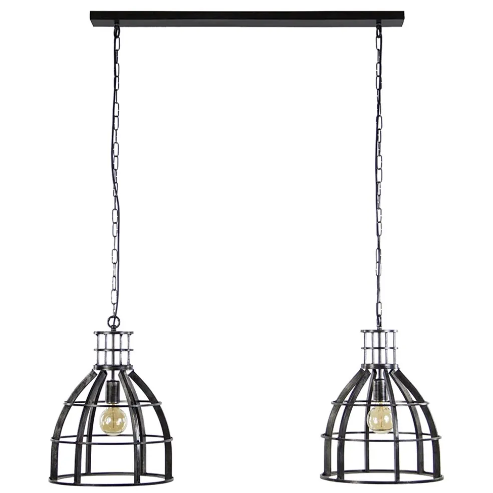 metalen_eettafel_hanglamp_0-1.webp New Straluma Metalen eettafel hanglamp 2-lichts kooi