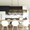 Clearance Straluma Metalen eettafel hanglamp zwart frame