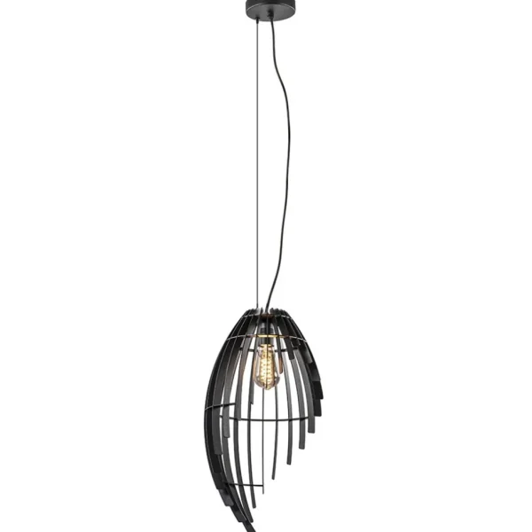 metalen_hanglamp_mat_zwar_1.webp Outlet Straluma Metalen hanglamp mat zwart metaal
