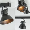 New Straluma Metalen 3-lichts plafondlamp ELiano mat zwart