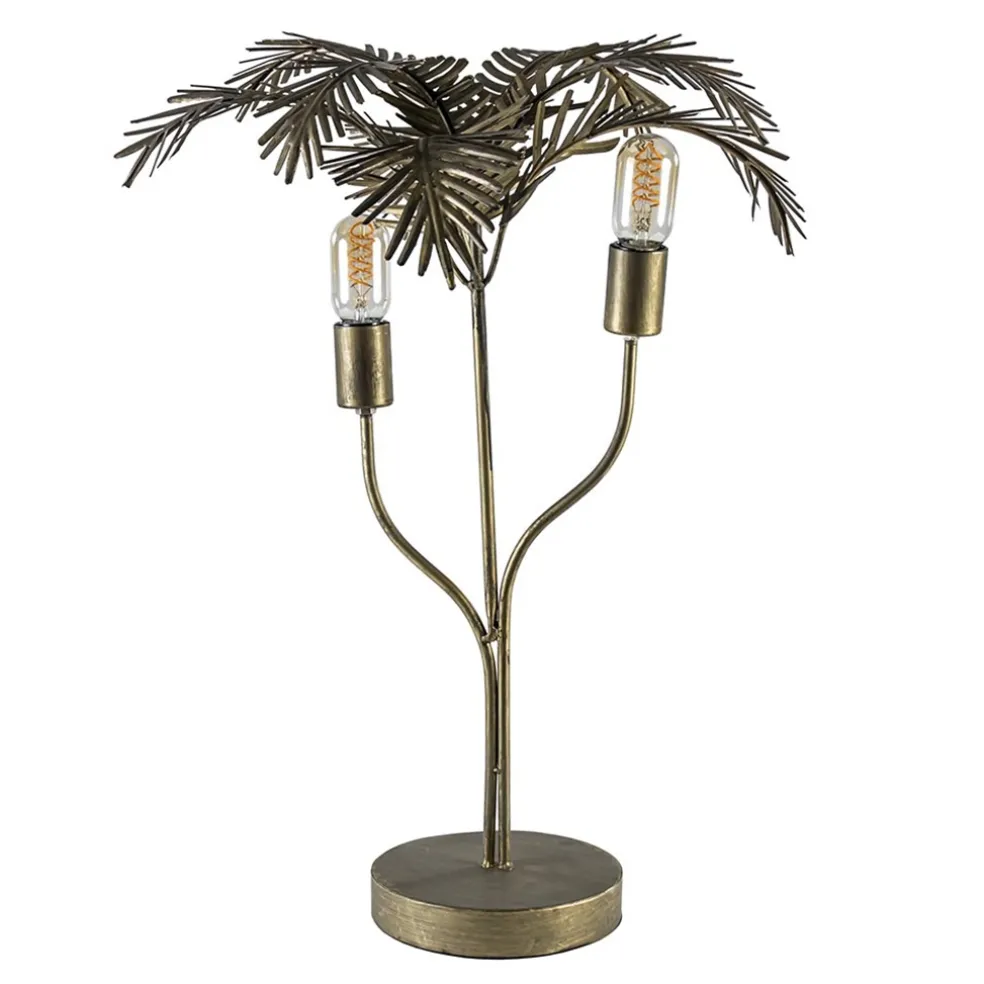 metalen_tafellamp_palm_an_0.webp Sale Straluma Metalen tafellamp Palm antiek brons Light and Living